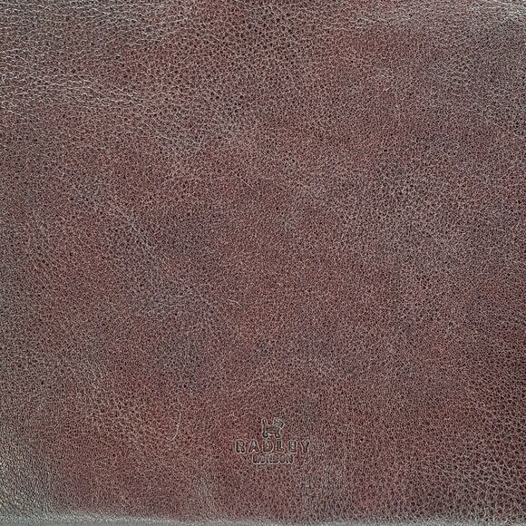 Radley London Dark Brown Pebbled Leather Crossbody Bag - Picture 6 of 12